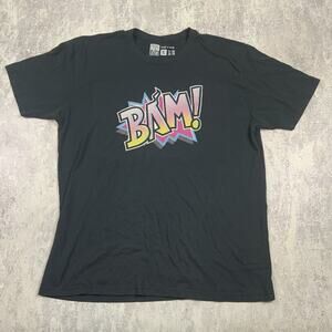 Court Culture Miami Heat Mens XL Black Bam! Bam Adebayo NBA Basketball Tee